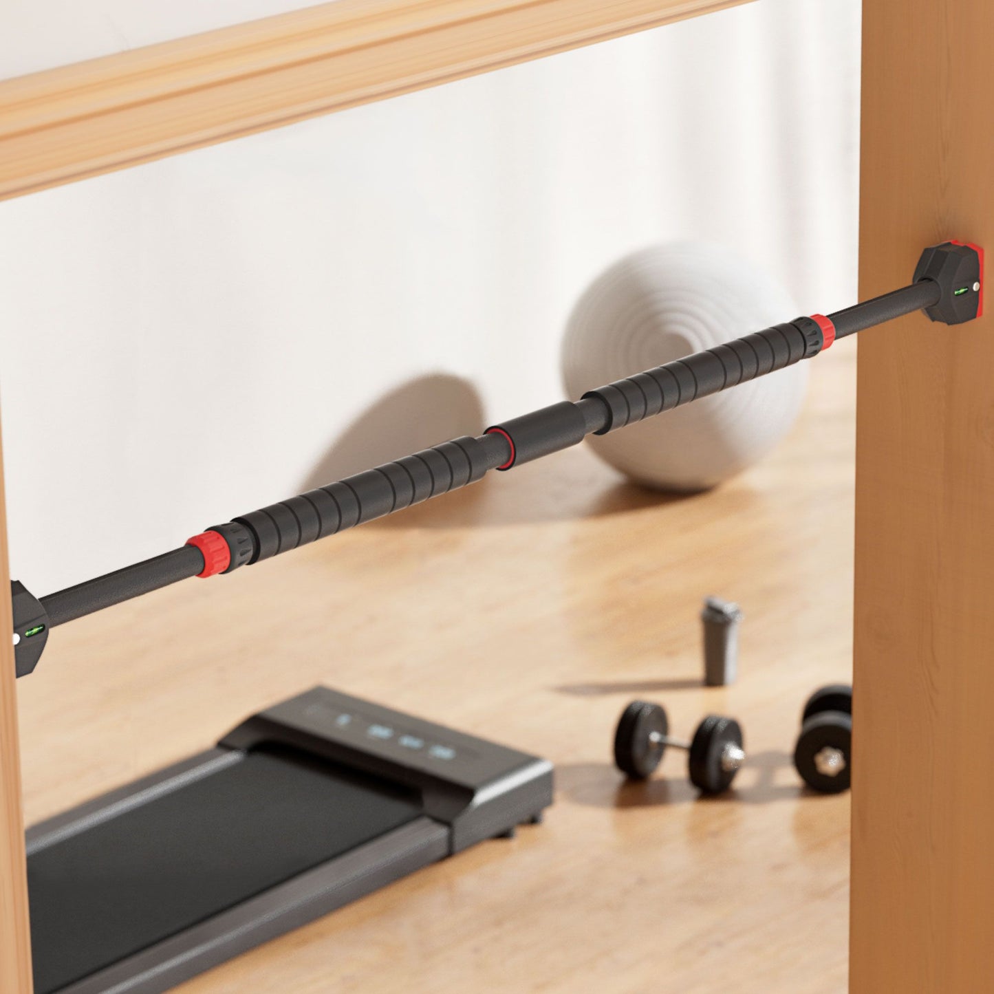 Doorway Chin Up Horizontal Bar Gym 90cm 125cm Pub Pull Up Bar