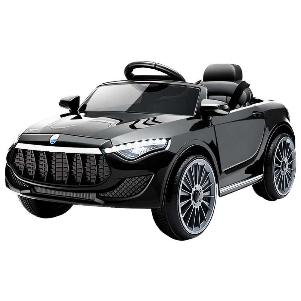 Control Black LED Ride Car Toys 12V Battery Remote