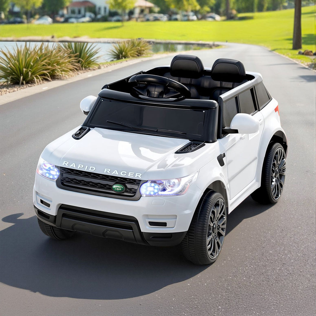 Kids Ride-On Car, White