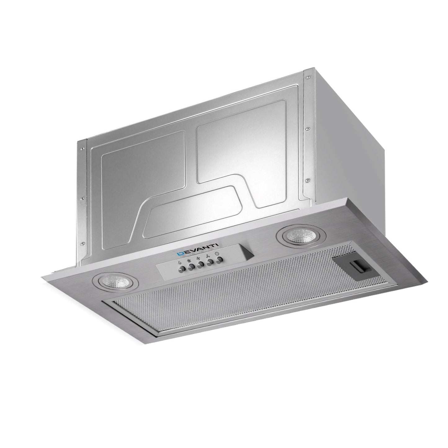 Range Hood Undermount Built In Stainless Steel Canopy 52cm 520mm
