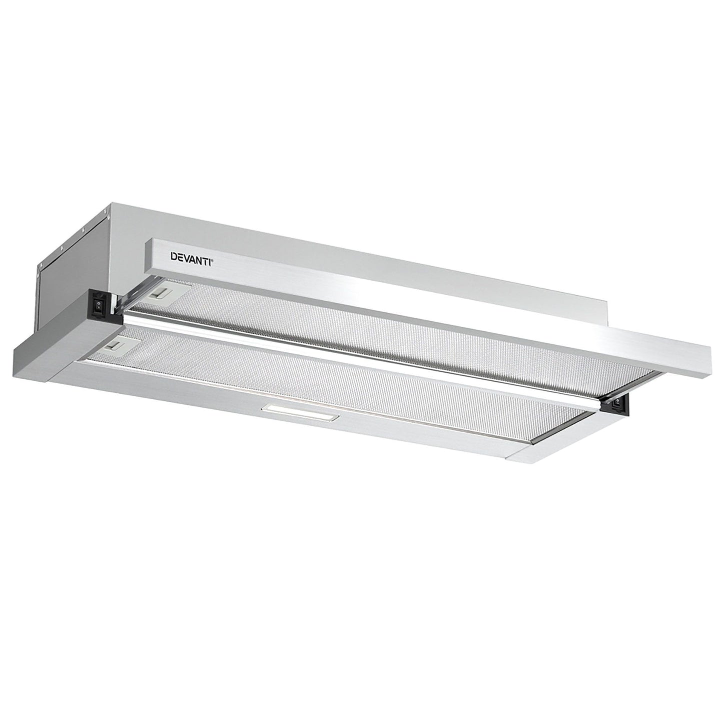 Slide Out Stainless Steel Range Hood 900mm 90cm