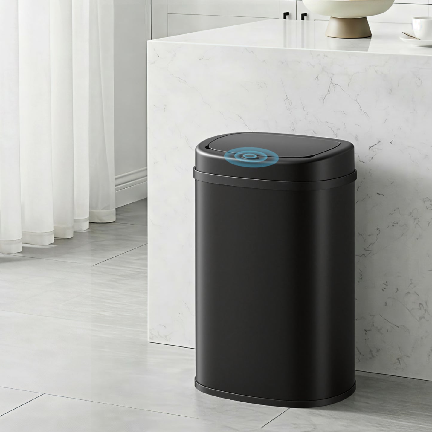 Sensor Bin Motion Rubbish Automatic 50L - Black