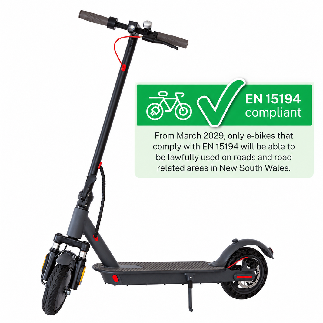 Electric Scooter, 350W Motor, 8.5 inch Tyres, Front Suspension, Smart App, Foldable, 25kph