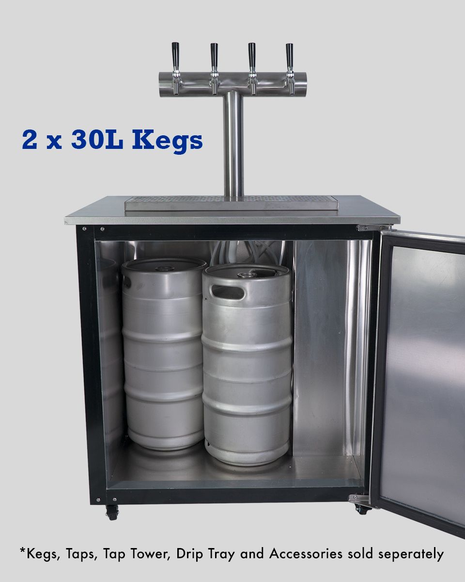 Beer Keg Fridge KegMaster Solstice 6 Keg 12V DC Kegerator