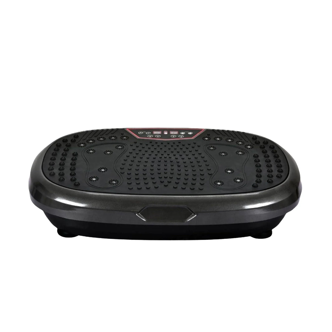 Black Mini Vibration Platform - Magnet Therapy Vibrating Machine Exercise Plate