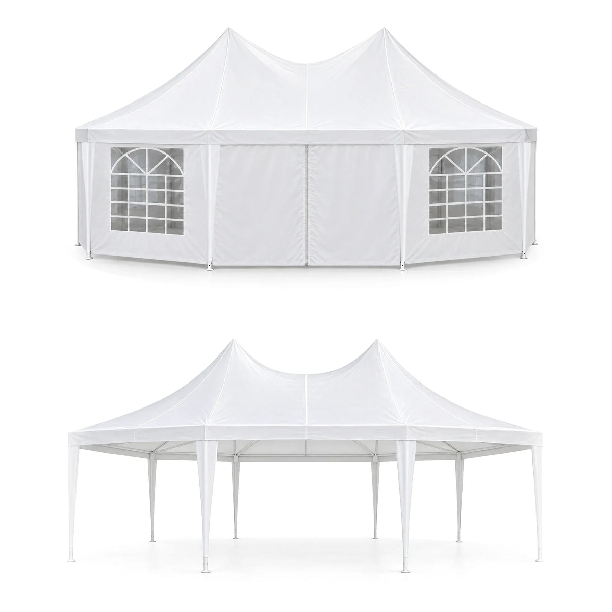 Wallaroo 6x4.5m Wedding Gazebo Marquee with Sidewalls