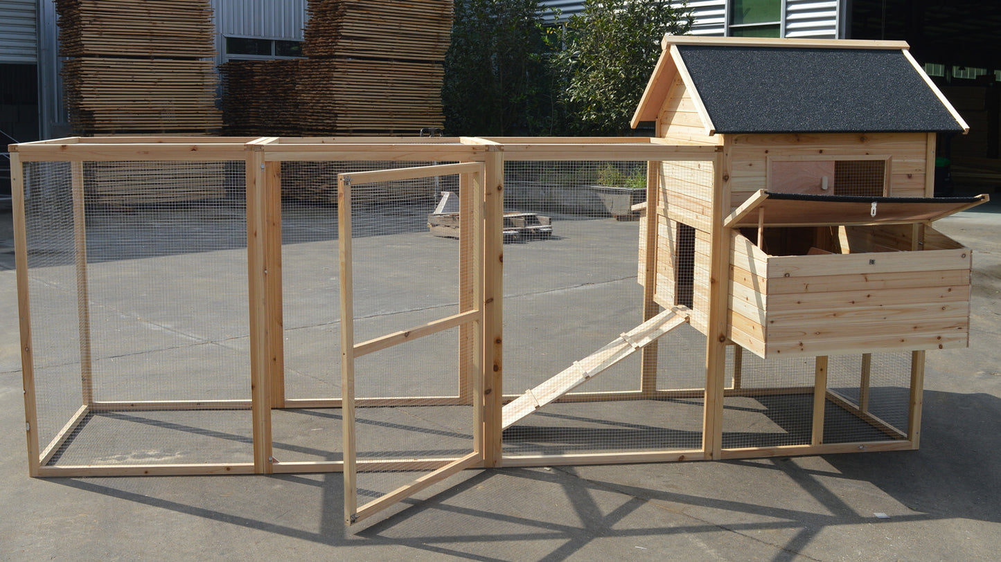 Chicken Coop XXXL Rabbit Guinea Pig Hutch Ferret Hen Cat Kitten House