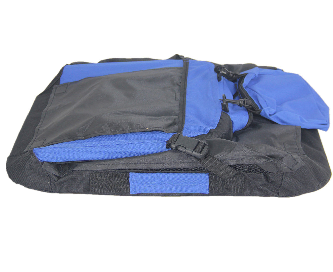 Small Foldable Pet Soft Dog Cat Puppy Rabbit Crate Bag Curtain-Blue