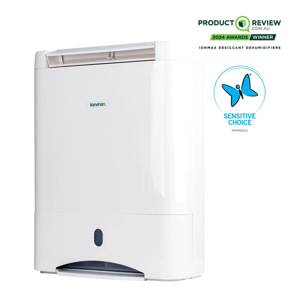 Dehumidifier Ionmax ION632 10L/day Desiccant CHOICE Recommended & Sensitive Choice Approved
