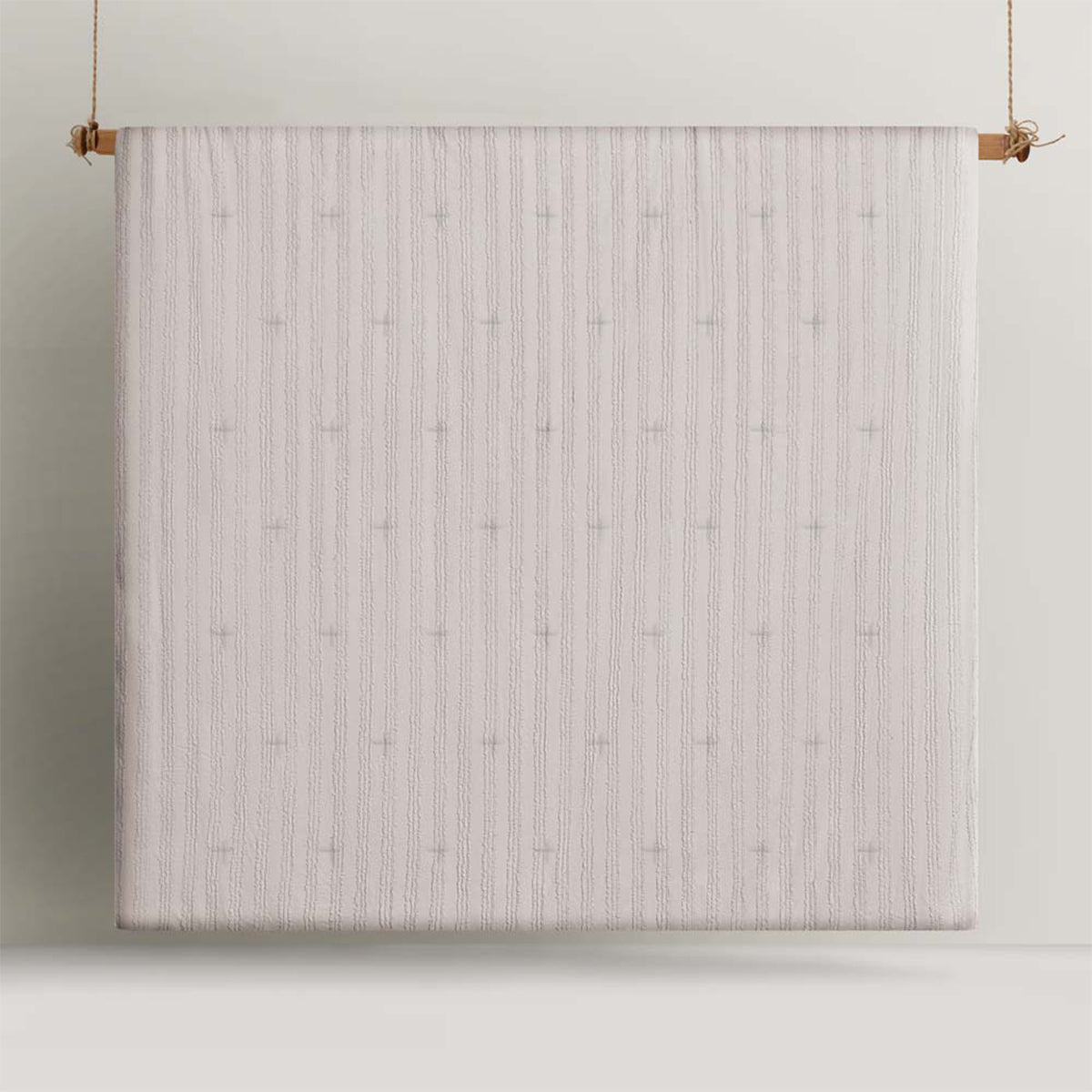 Vintage Design Homewares Reflections Natural 3 Piece Comforter Set - Queen