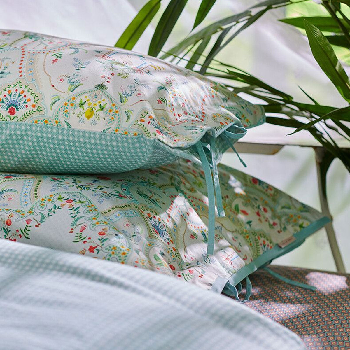 Quilt Cover Set PIP Studio Curious Animals White Cotton - King