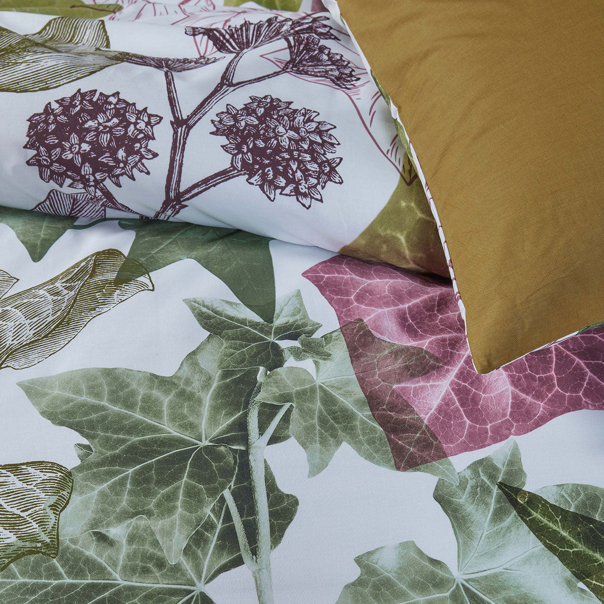 Quilt Cover Set Bedding House Ivy Multi Cotton - King