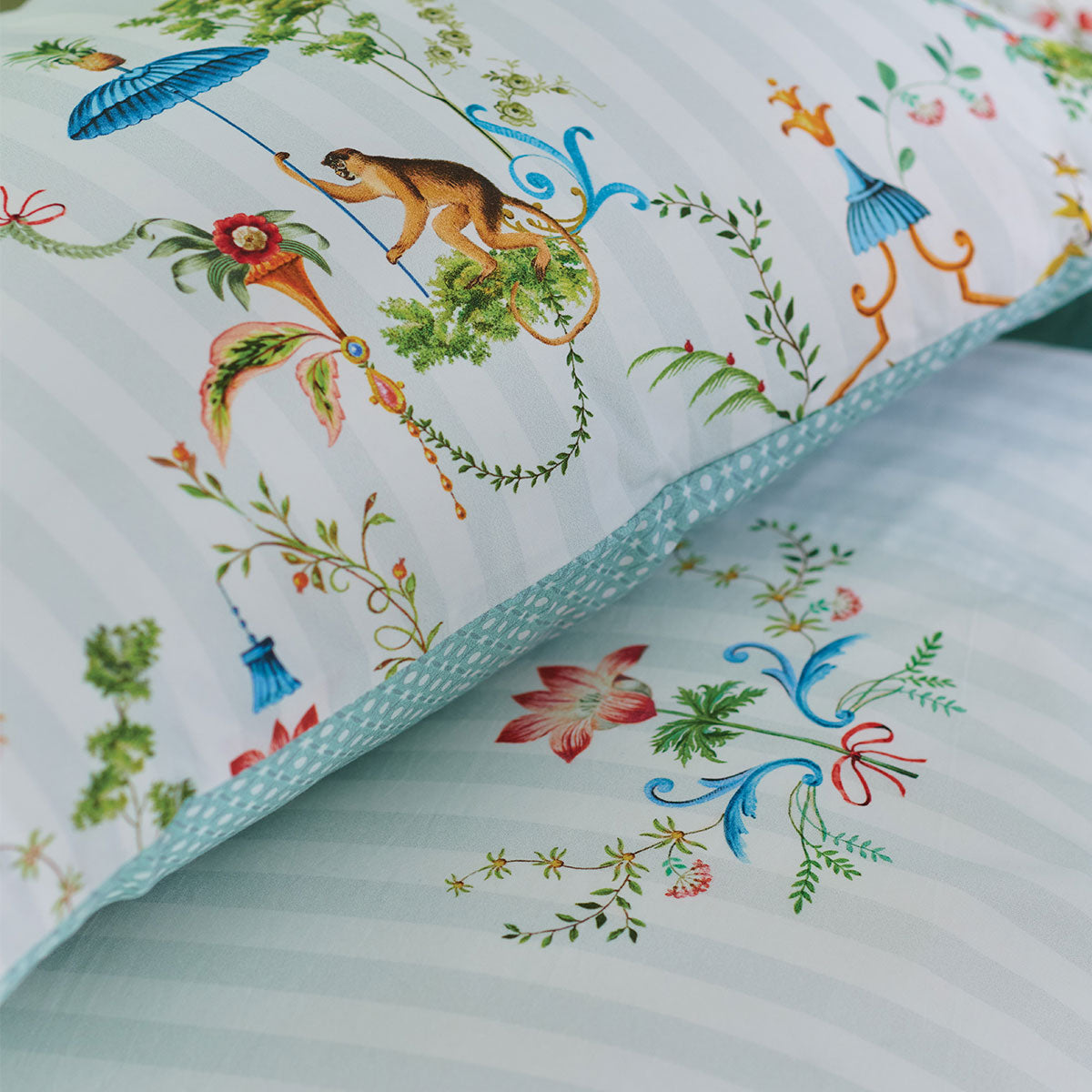 Quilt Cover Set PIP Studio Singerie White Cotton - Super King