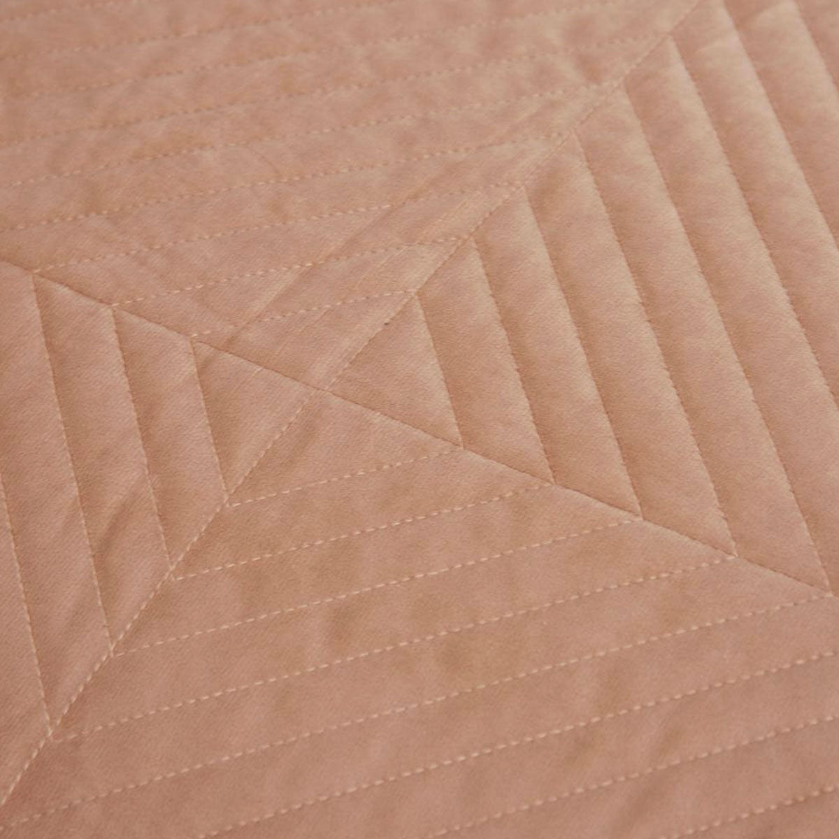 Quilted Coverlet Set Queen/King J.Elliot Home Merida Velvet Clay Pink