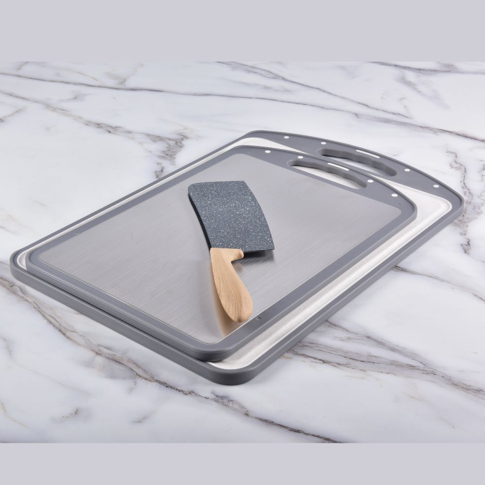 Stainless Steel Cutting Board Kylin 316 Double Side Single 39*26cm One Piece