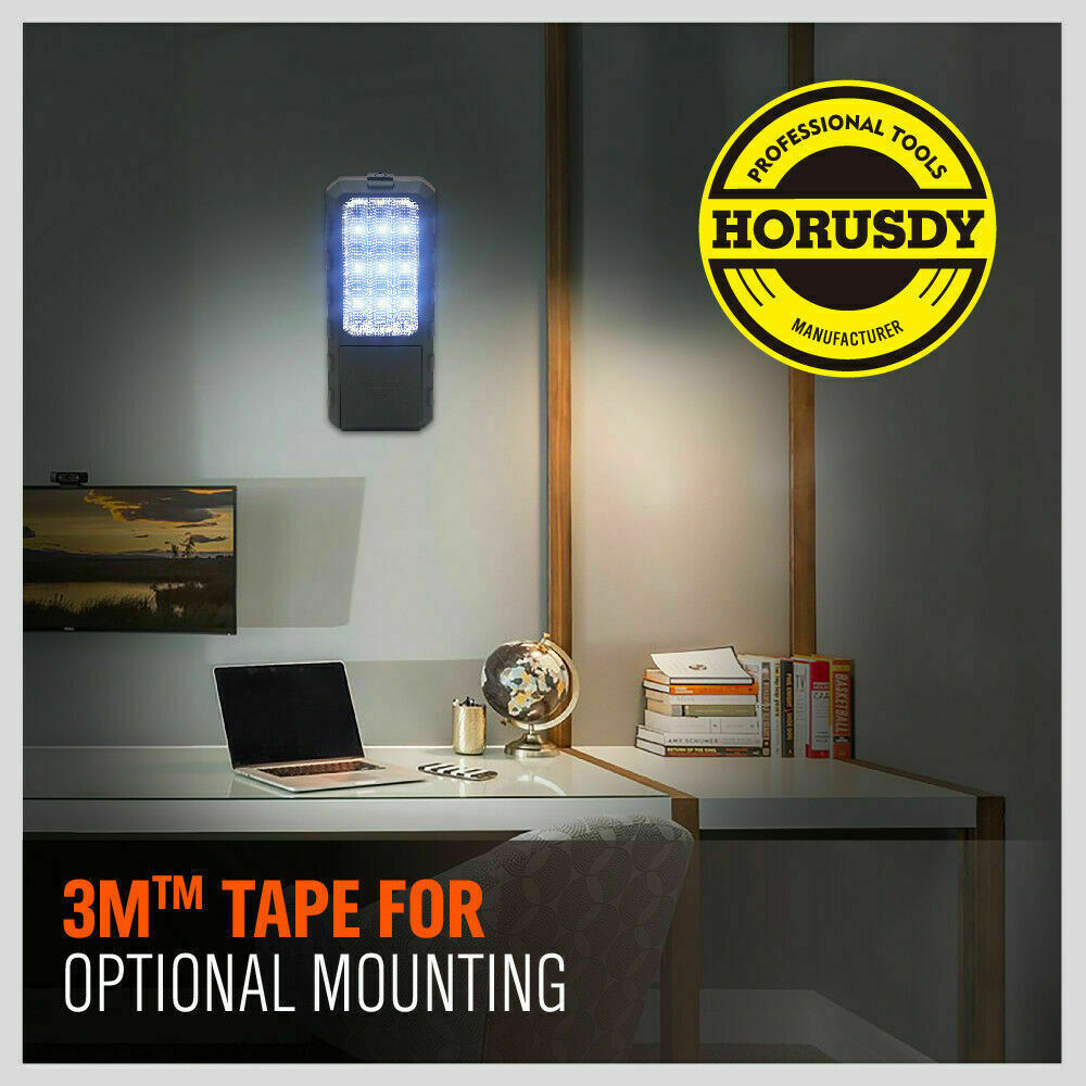 LED Work Light Torch Portable Magnetic Super Bright Camping Garage Auto Repair