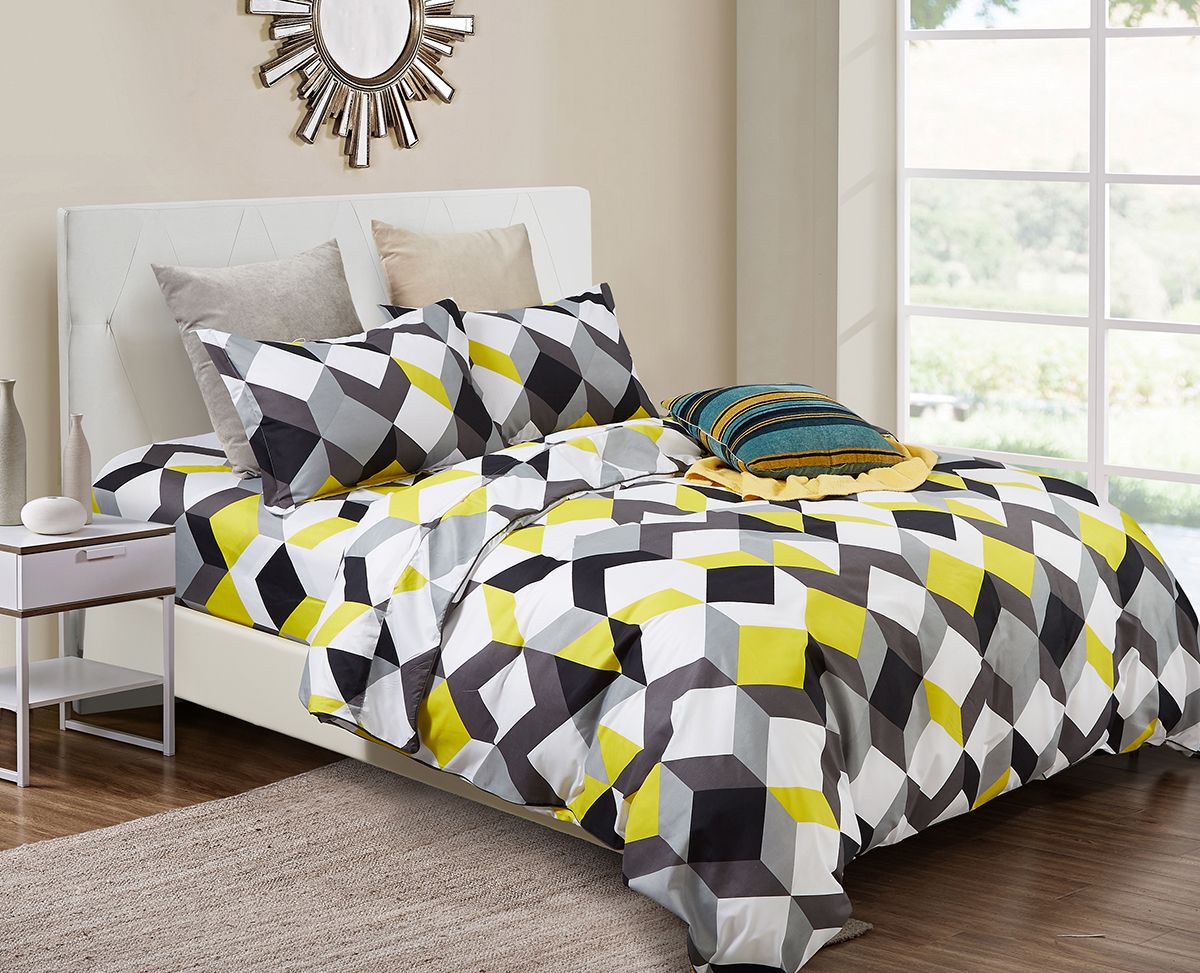 Jensson Duvet Quilt Cover Set King Size