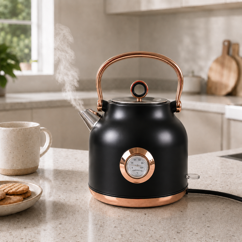 1 7L Electric Water Kettle Black ELECTRICKETTLEBK 07