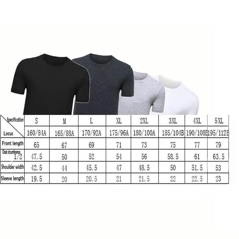 Men's T-shirt Plain Blank 100% heavy Cotton Basic Tee Short Sleeve Large S - 5XL Grey - XL