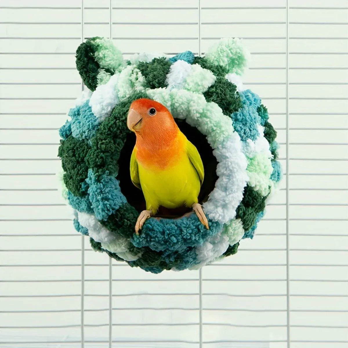 Hanging Warm Cotton Nest Bed Parrots Other Bird Hammock Cozy