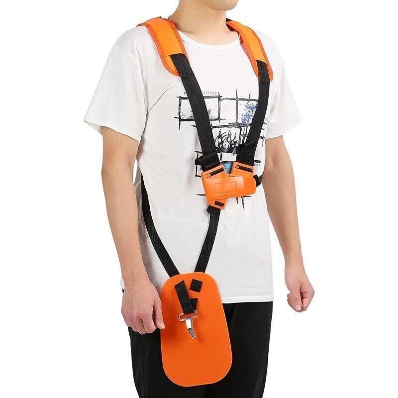 Universal Double Shoulder Harness Strap for Brush Cutter and Whipper Snipper
