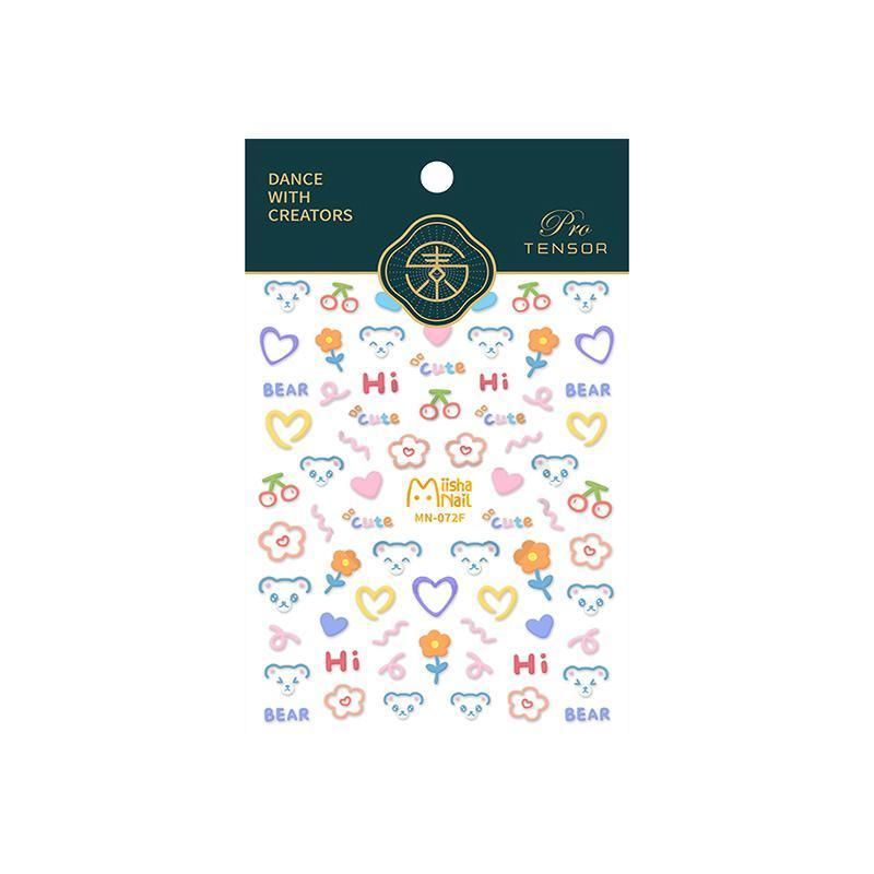 Chinese Style Floral Nail Stickers Gel Nail Stickers for DIY Nail Art - 2565