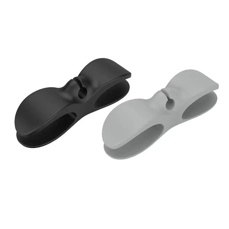 Wire Cable Organizer Holder Cord Wrapper Winder For Kitchen Appliances Computer - 3PCS Black