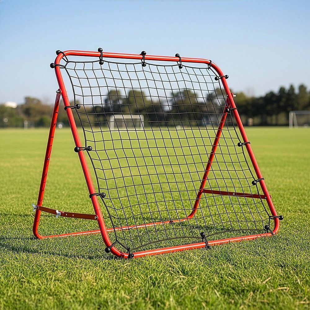 Soccer Rebound Net Sports Trainer Rebounder Football Game Practice Training Goal