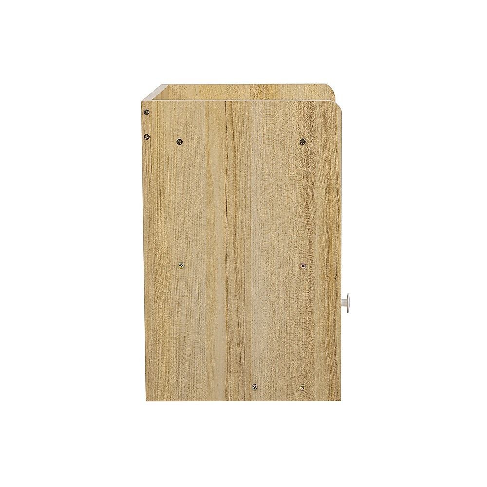 Bedside Table Drawers Side Bedroom Furniture Nightstand - Wood Unit