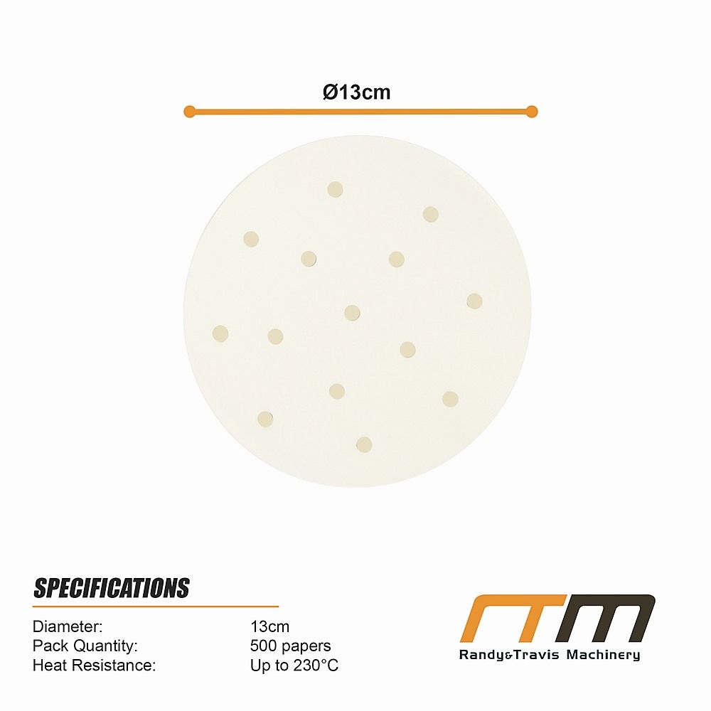 Patty Paper 500pcs Baking Burger Wax Discs Nonstick BBQ 13cm