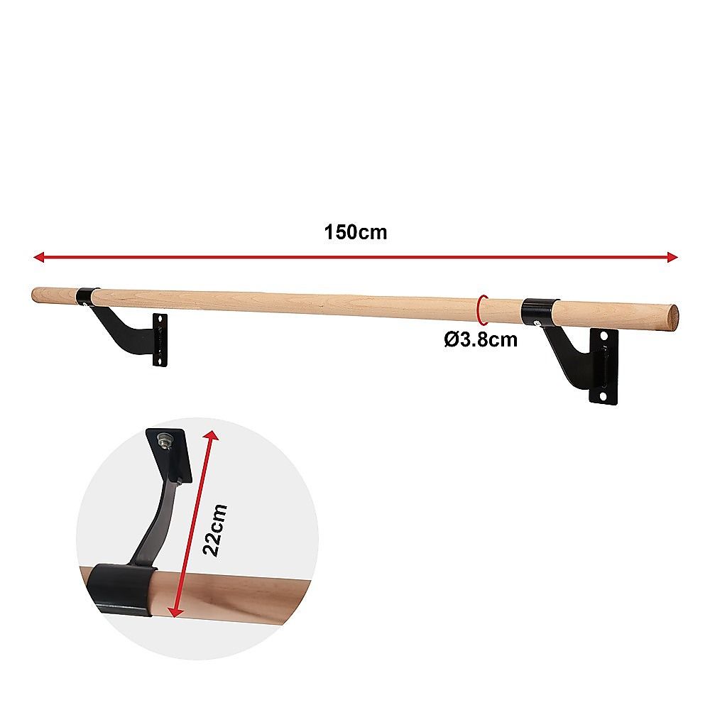 Ballet Barre Wall Mounted
