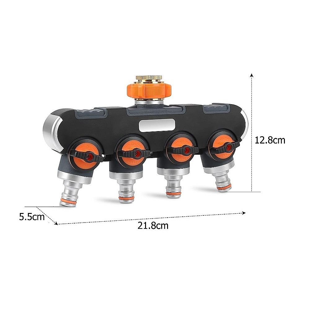 4-Way Water Distributor - Garden Irrigation System