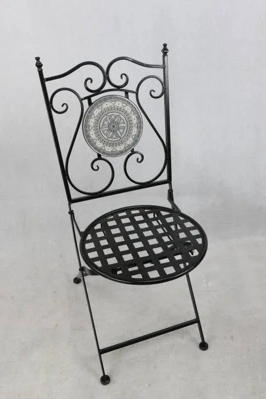 Santorini Charm 3pc Outdoor Table & Chairs Setting