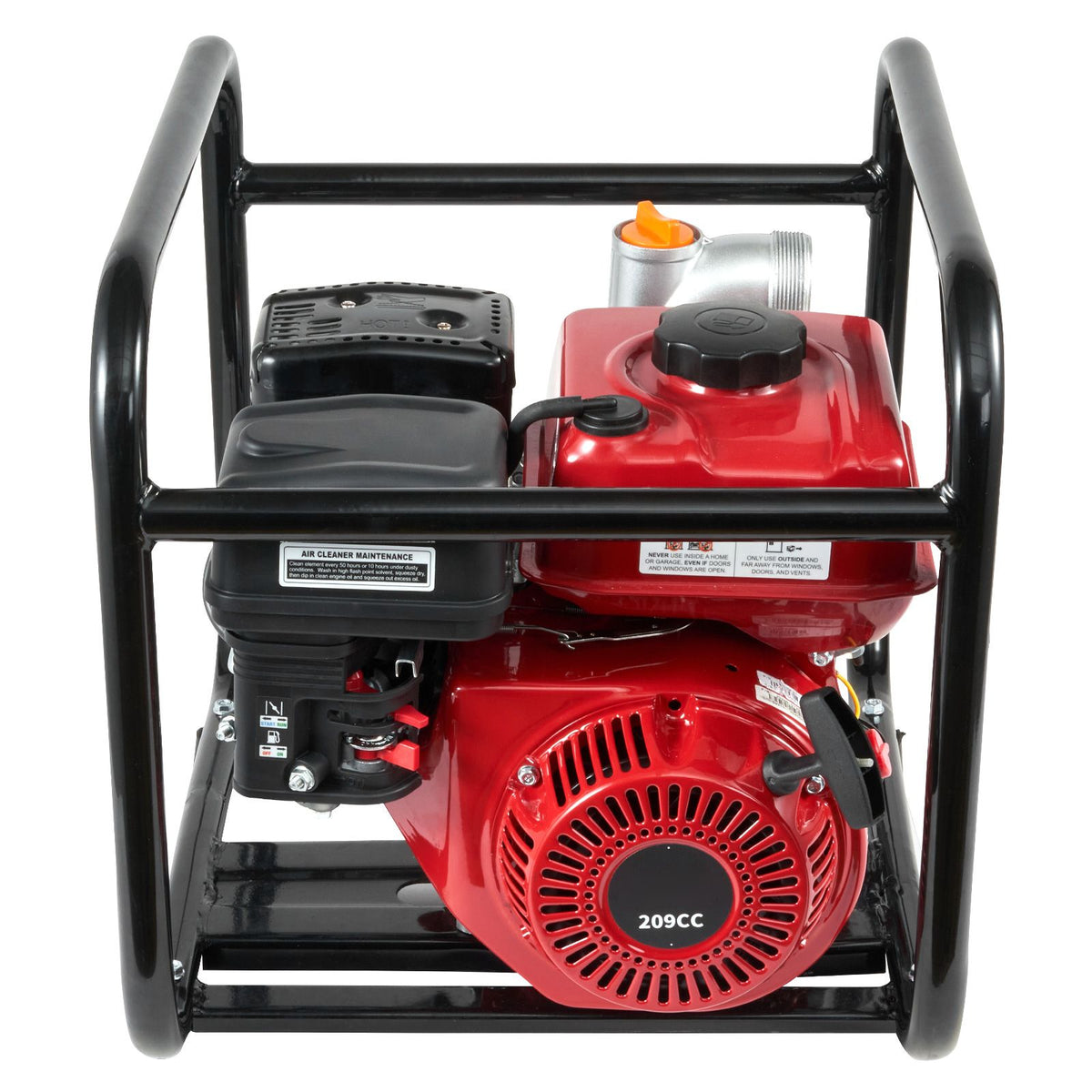 VEVOR Gasoline Engine Water Pump Gas Powered Transfer Pump 50 mm 7HP 4-Stroke