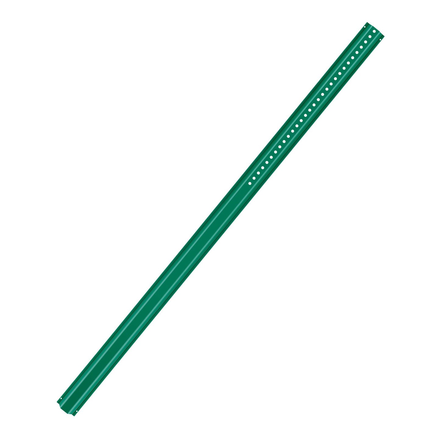 VEVOR 6FT U-Channel Sign Post, 4Pack Green Heavy Duty Steel Fixed Fence Post, Steel Fence U-Channel Sign for Garden, Courtyard, Farm or Traffic Intersection