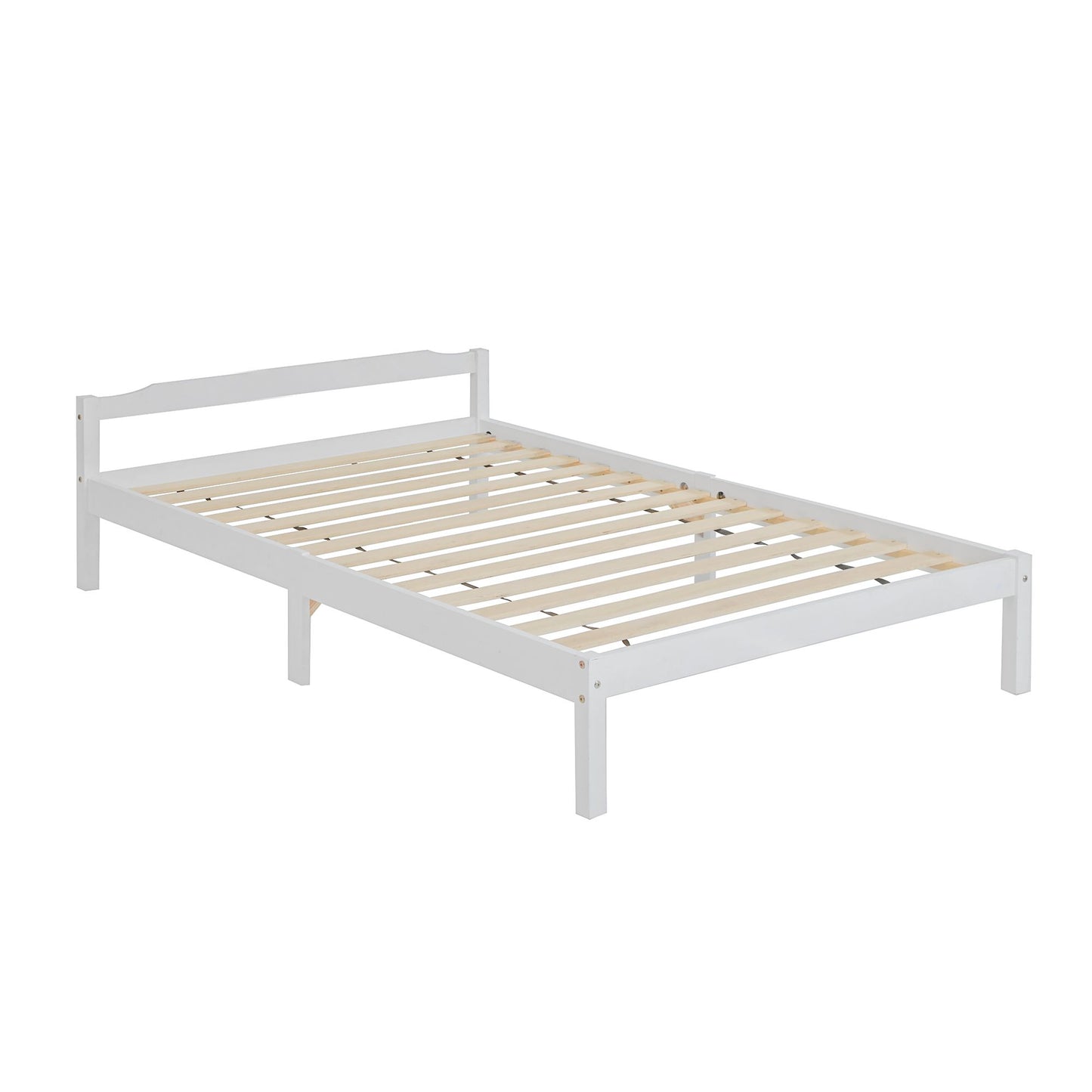 Frame Double Full Size Mattress Base Timber Wooden Bed