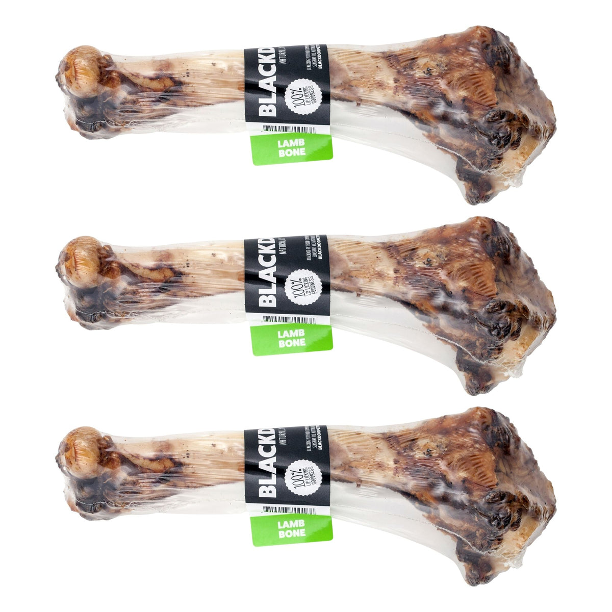 Blackdog Lamb Bones x 3pk