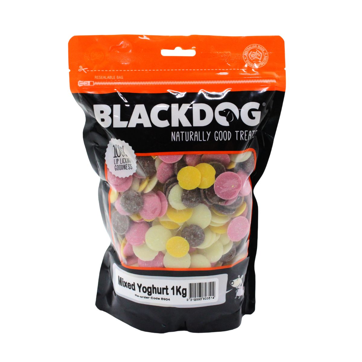 Blackdog Mixed Yoghurt Drops 1kg