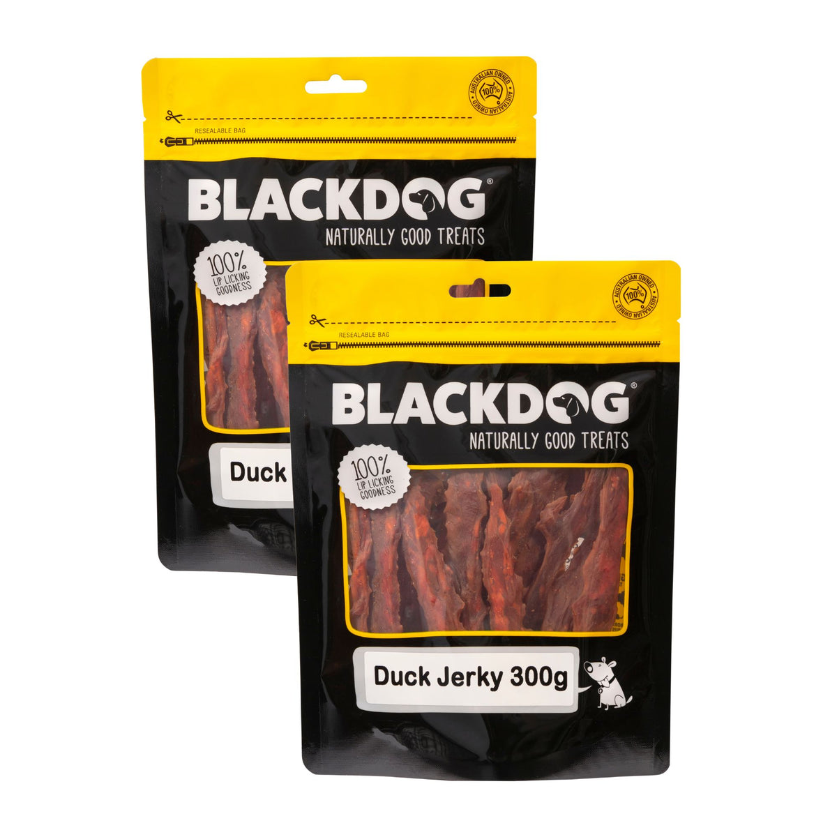 Blackdog Duck Jerky 300g x 2pk