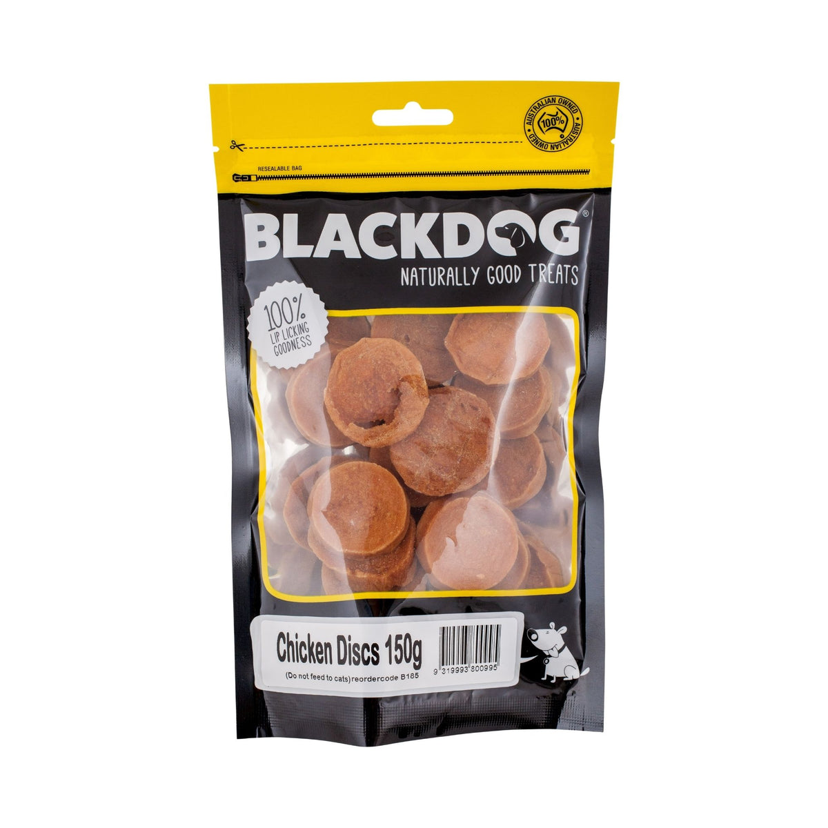 Blackdog Chicken Discs 150g