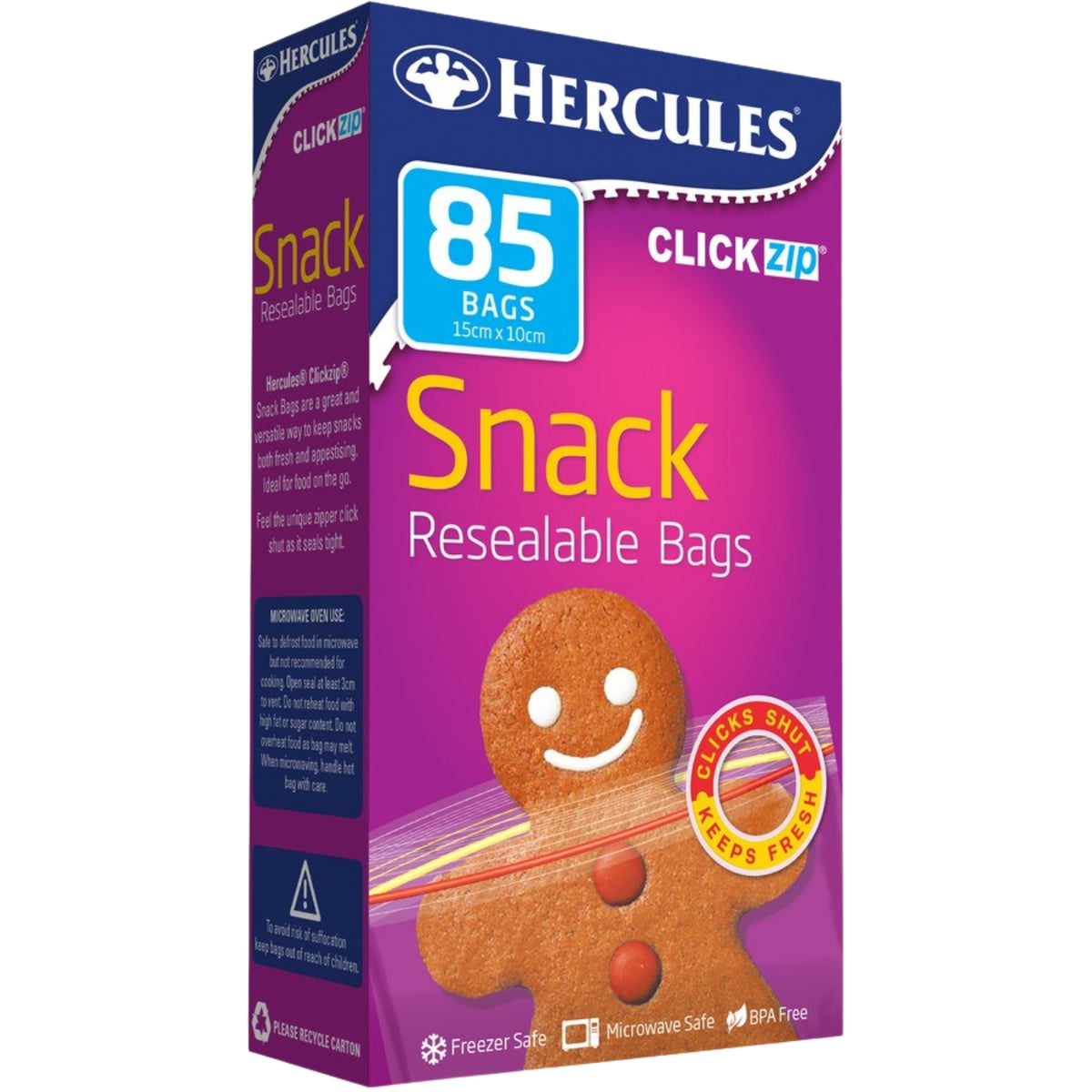 Hercules Snack Bags 85pk x5