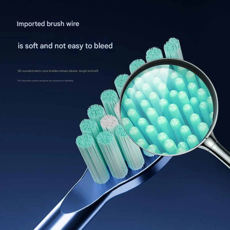 Advanced Sonic Toothbrush: 5 Cleaning Modes 2-Min Timer USB