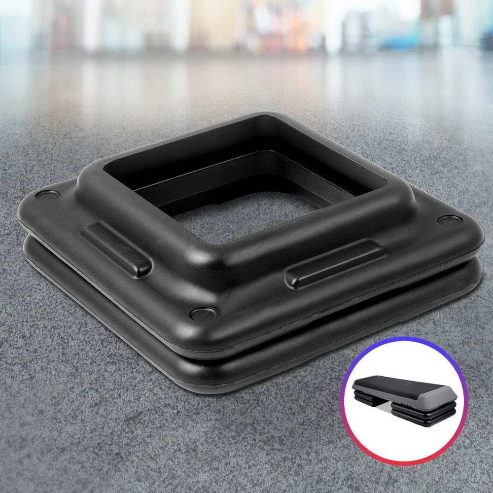 Aerobic Stepper 2X Exercise Step Riser Block Gym Home