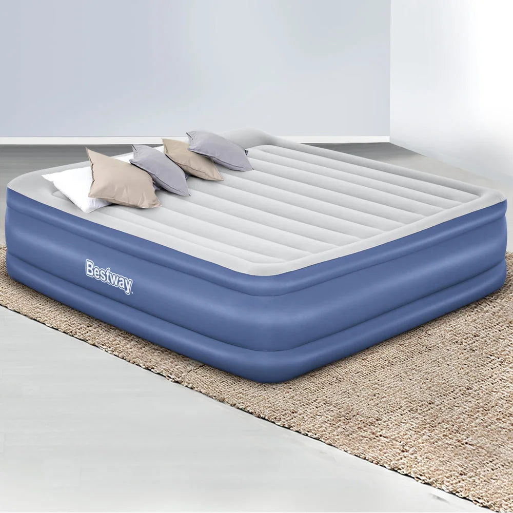 Air Bed Inflatable Mattress Sleeping Mat King with Battery