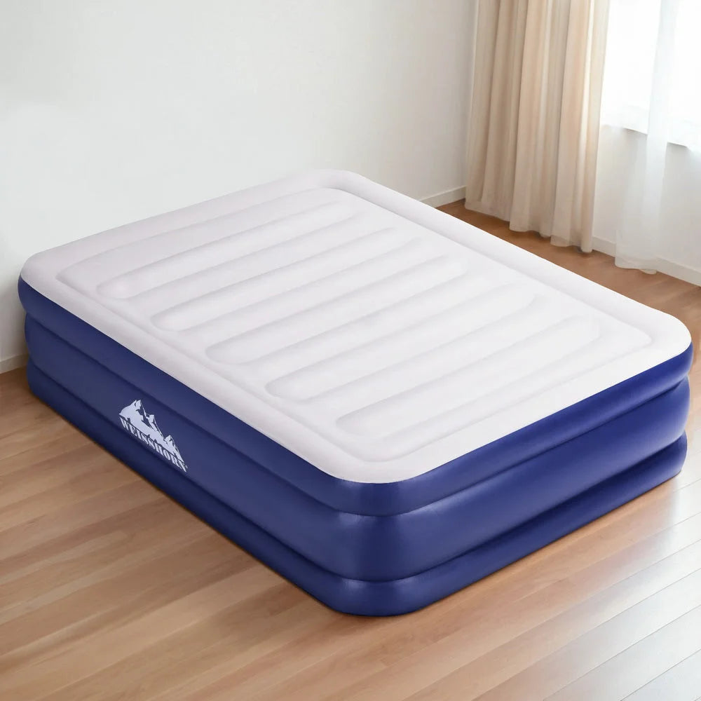Air Mattress Queen Inflatable Bed Air Bed - 51cm - Outdoor
