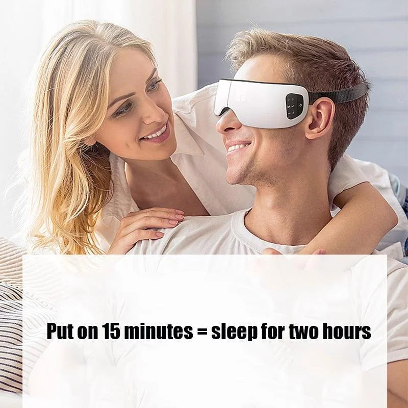 Air Pressure Eye Massager Black - Health & Beauty > Massage