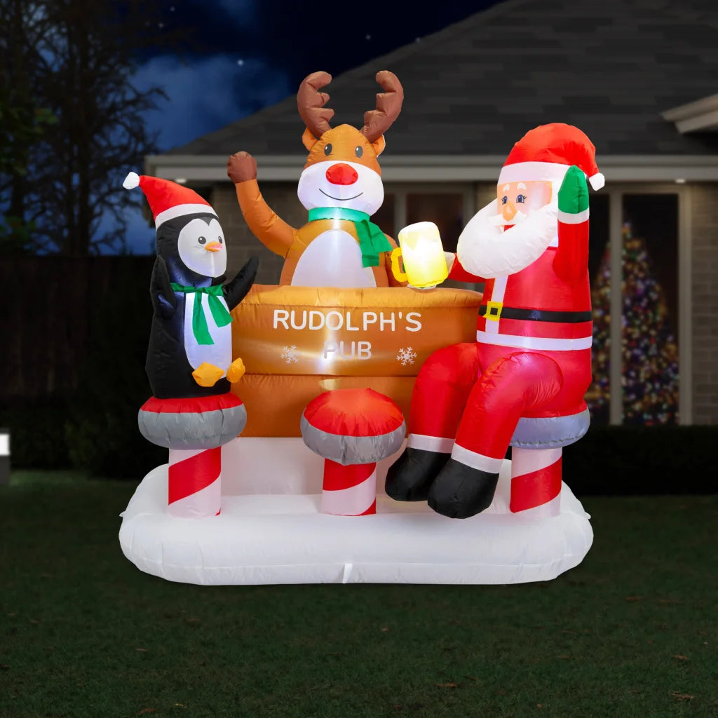 Airpower Rudolphs Pub 150cm - Occasions > Christmas >