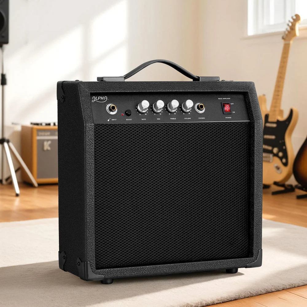 Alpha 40W Bass Guitar Amplifier Portable - Audio & Video >