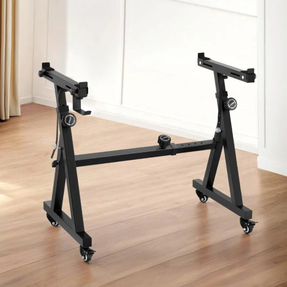 Alpha Heavy Duty Adjustable Piano Stand with Lockable