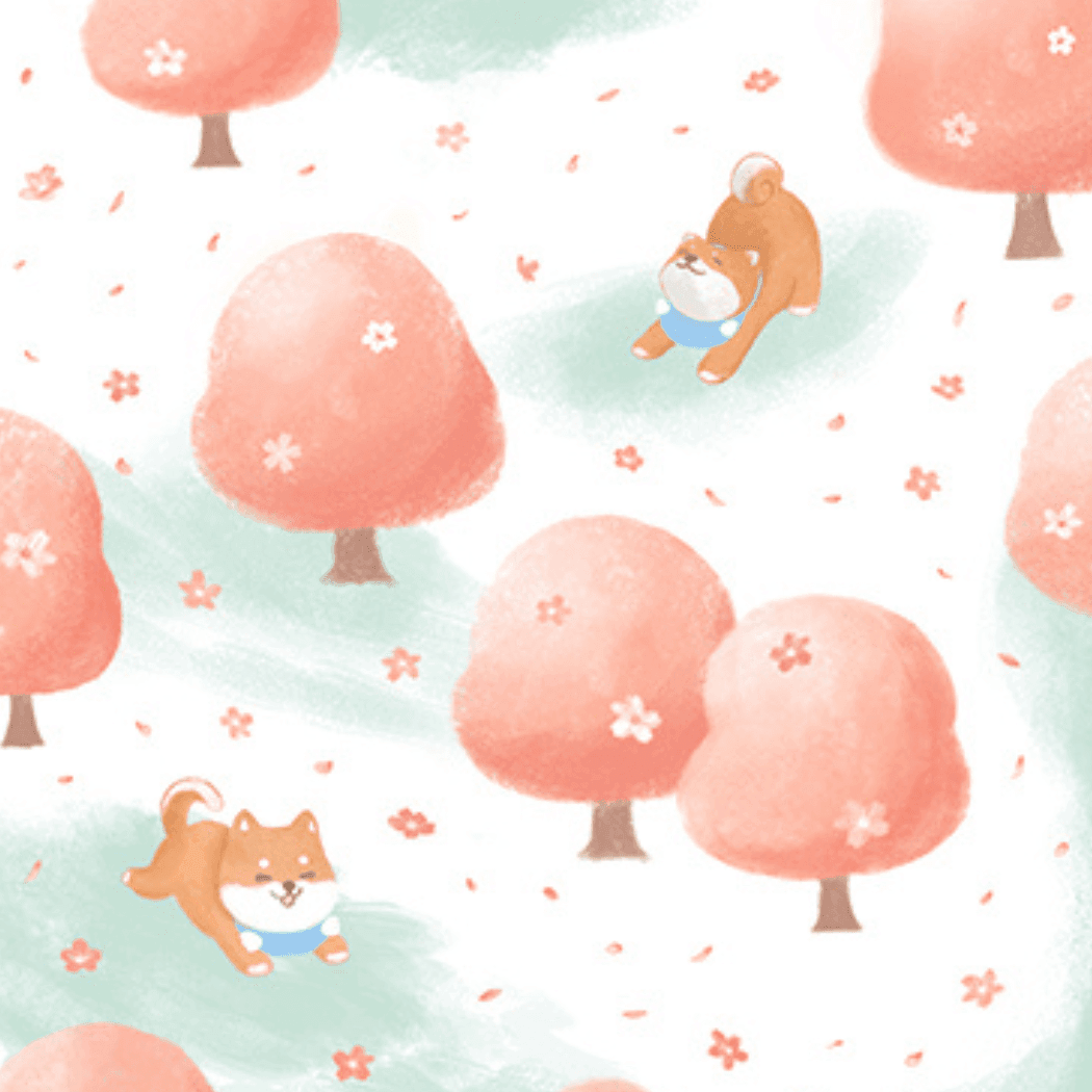 Angel DEPT Baby Muslin Wrap 120 X 120cm - Sukura and Dog